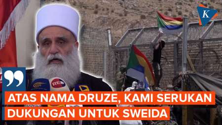 Pemimpin Druze Lebanon Buka Suara Terkait Konflik di Suriah