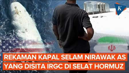 Iran Sita Kapal Selam Nirawak AS Di Dekat Selat Hormuz, Ini Penampakannya