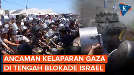 Ancaman Kelaparan Meningkat di Gaza, Blokade Israel Hambat Distribusi Bantuan