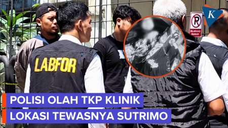 Sutrimo Yang Diduga Eks Karumga Febrie Tewas Di Klinik, Puslabfor Olah TKP