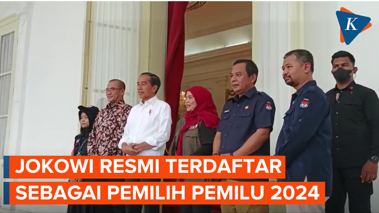 Presiden Jokowi Melakukan Pencocokan dan Penelitian Data Pemilih Pemilu 2024