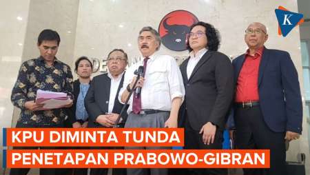Masih Ada Gugatan di PTUN, PDI-P Minta KPU Tunda Penetapan Prabowo-Gibran