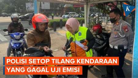 Tilang Uji Emisi Dibatalkan, Heru Budi: Terserah Polisi