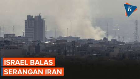 Israel Balas Serangan Iran, Ledakan Terdengar Di 3 Kota