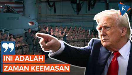 Naikkan Anggaran Pertahanan AS Rp 16.246 Triliun, Trump: Ini Masa Keemasan