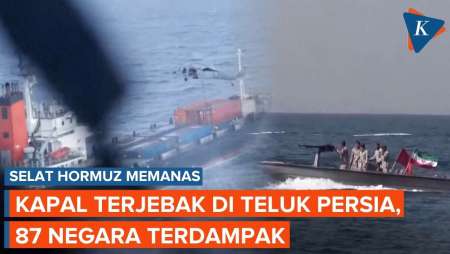Pusat Komando AS: Kapal Terjebak Di Teluk Persia, 87 Negara Terdampak