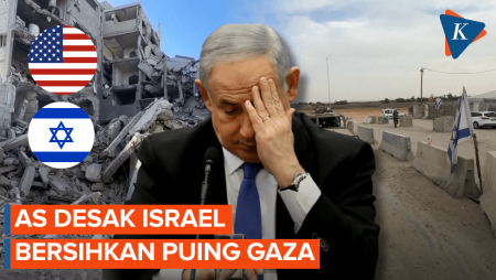 68 Juta Ton Puing Timbun Gaza, AS Minta Israel Tanggung Jawab Bersihkan