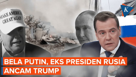 Tak Terima Putin Disebut Gila, Eks Presiden Rusia Ancam Trump dengan Perang Dunia III