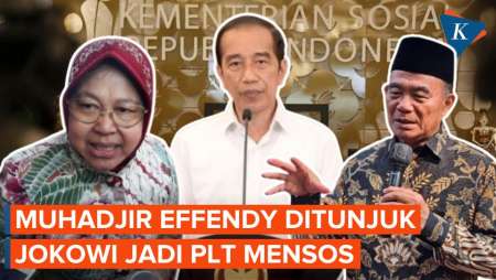 Tri Rismaharini Mundur, Jokowi Tunjuk Muhadjir Sebagai Plt Mensos