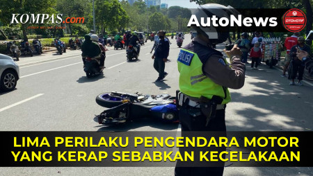 Ini 5 Perilaku Pengendara Motor yang Sering Sebabkan Kecelakaan