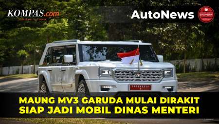 Pindad Maung MV3 Garuda Mulai Dirakit, Siap Jadi Mobil Dinas Menteri