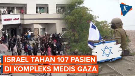 Tentara Israel Sandera 107 Pasien di Kompleks Medis Al Shifa…