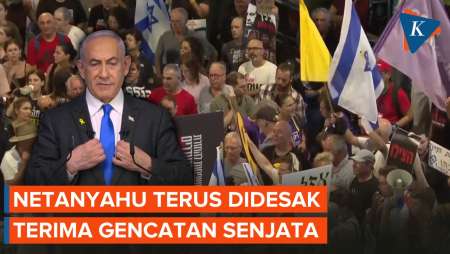 Demo di Tel Aviv Lagi, Netanyahu Terus Didesak Terima Gencatan Senjata