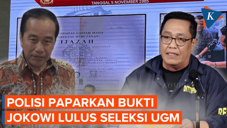 Polisi Ungkap Bukti Jokowi Lulus Seleksi Masuk UGM
