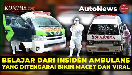 Video Viral, Ambulans Tangani Pasien di Tengah Jalan Bikin Macet