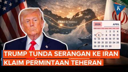 Trump Tunda Serangan Ke Iran, Klaim Permintaan Teheran