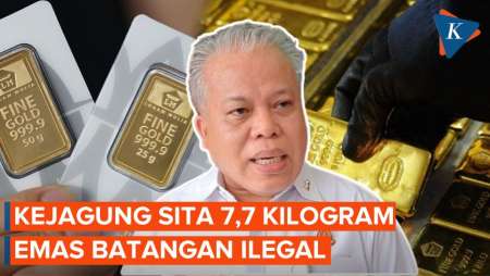Kejagung Sita 7,7 Kilogram Emas Buntut Kasus Korupsi 109 Ton Emas
