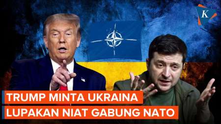 Peringatan Tegas Trump ke Ukraina: Lupakan Niat Gabung NATO!