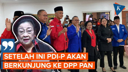 Usai Bertemu Zulhas, Megawati Utus Puan Berkunjung ke Kantor DPP…