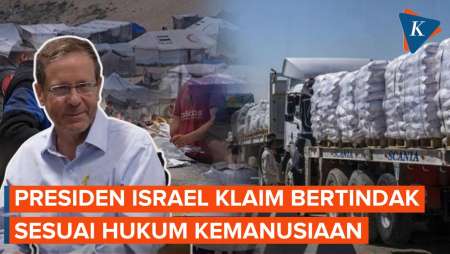 Presiden Israel Kunjungi Gaza, Warga Palestina Makin Terpuruk akibat Krisis Pangan