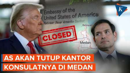 Trump Akan Tutup Kantor Konsulat AS Di Medan Indonesia, Ada Apa?