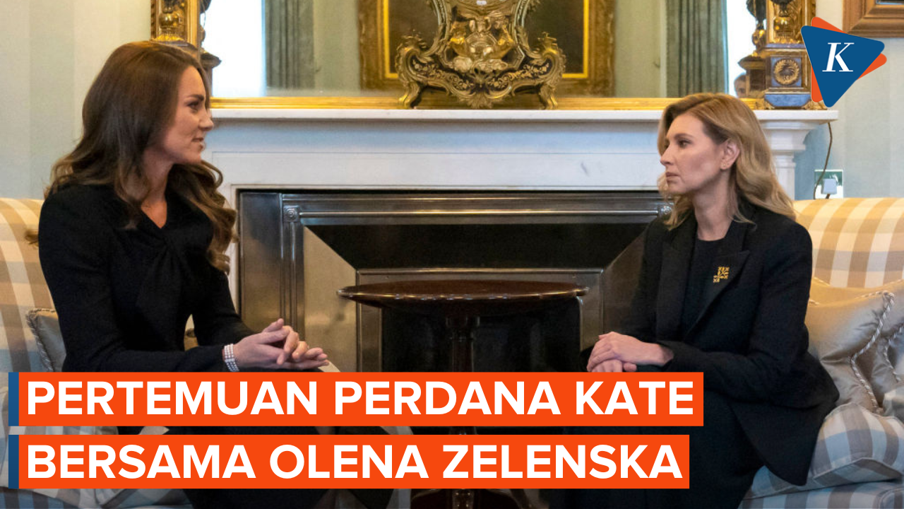 Bertemu Putri Wales, Ibu Negara Ukraina Ungkap Dukungan Ratu Elizabeth untuk Negaranya