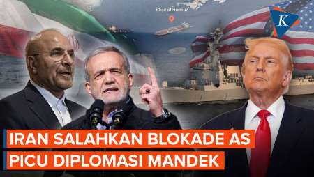 Iran Salahkan Blokade AS, Diplomasi Mandek Di Tengah Gencatan Senjata