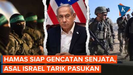 Hamas Mau Bahas Gencatan Senjata Kalau Israel Tarik Pasukan