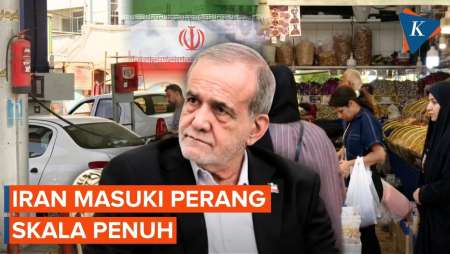 Pezeshkian: Iran Masuki Perang Skala Penuh