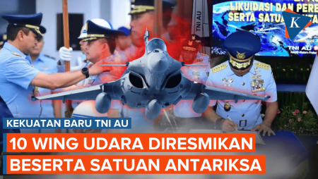 Kekuatan Baru TNI AU: Ada 10 Wing Udara Baru Dan Satuan Antariksa