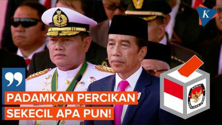 Minta TNI Jaga Perdamaian, Jokowi: Padamkan Percikan Sekecil Apa Pun! 