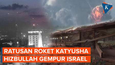 Sederet Sasaran Serangan Ratusan Roket Hizbullah ke Israel