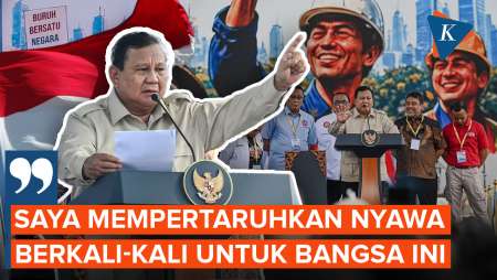 Prabowo: Saya Telah Pertaruhkan Nyawa Untuk Bangsa Ini, Tapi Banyak Elite Curi Uang Rakyat!