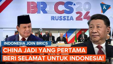 Indonesia Gabung BRICS, China yang Pertama Beri Ucapan Selamat!