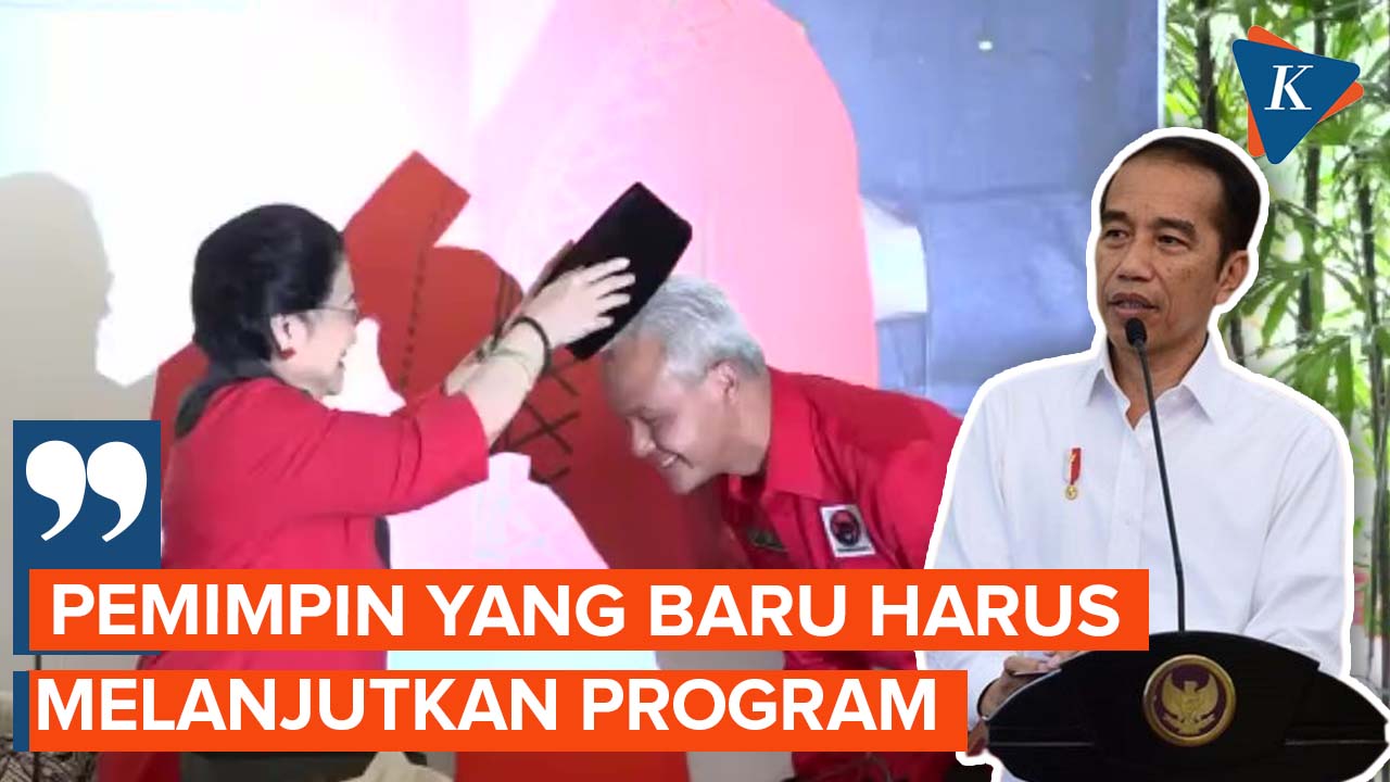 Jokowi Harap Kelak Ganjar Dapat Lanjutkan Program Pembangunan