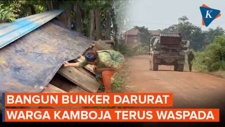 Warga Kamboja Bangun Bunker Darurat, Waspadai Serangan Thailand