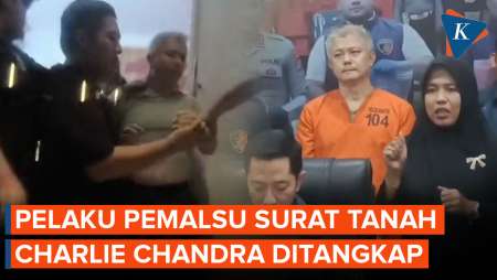 Polisi Tahan Charlie Chandra Tersangka Pemalsuan Surat Tanah 8,7 Hektar di Tangerang