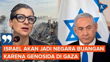 Israel Disebut Pakar HAM PBB akan Jadi “Negara Buangan” atas Genosida di Gaza