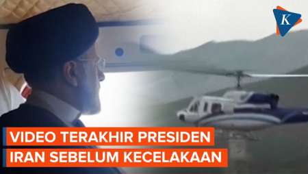 Video Terakhir Presiden Iran Raisi di Dalam Helikopter Sebelum Kecelakaan