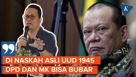 Beda dengan La Nyalla, Anggota DPD RI Tak Setuju UUD 1945 Kembali ke Naskah Asli