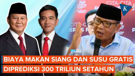 TKN Prabowo-Gibran Ungkap Biaya Makan Siang Gratis Capai Rp 1 Triliun Per Hari