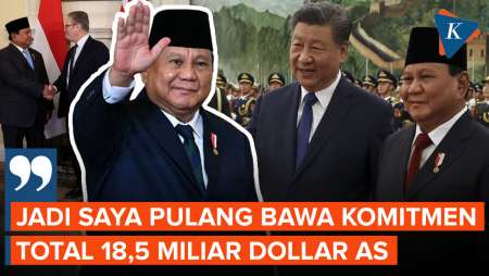 Prabowo Bawa Oleh-oleh Komitmen Investasi 18,5 M Dollar AS dari Lawatan ke 5 Negara