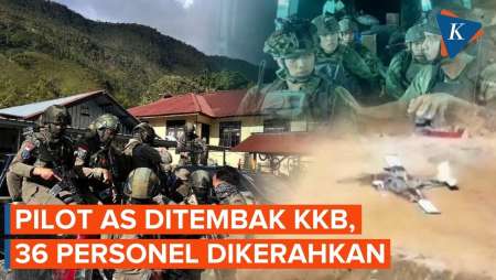 KKB Papua Bakar Pesawat AMA dan Tewaskan Pilot AS, 36 Personel Evakuasi Korban
