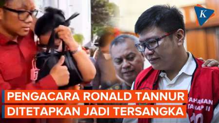 Pengacara Ronald Tannur Jadi Tersangka Dugaan Suap Tiga Hakim 