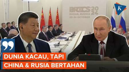 Xi Jinping: Dunia Kacau tapi Persahabatan China dan Rusia Kokoh