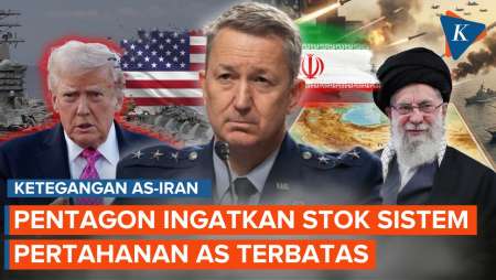Belum Serang Iran, Stok Sistem Pertahanan AS Tidak Banyak