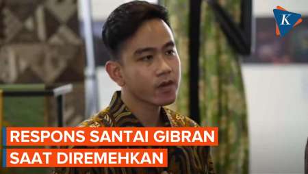 Gibran Santai Meski Diremehkan di Antara Cawapres Lain