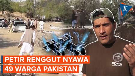 49 Orang Tewas Tersambar Petir, Pakistan Tetapkan Keadaan Darurat