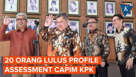 20 Capim KPK Masuk Tahap Wawancara, Ada Tamu Eksternal yang Terlibat