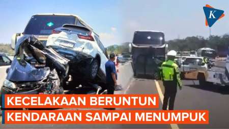 Kronologi Kecelakaan Beruntun di Tol Semarang, Kendaraan sampai Menumpuk